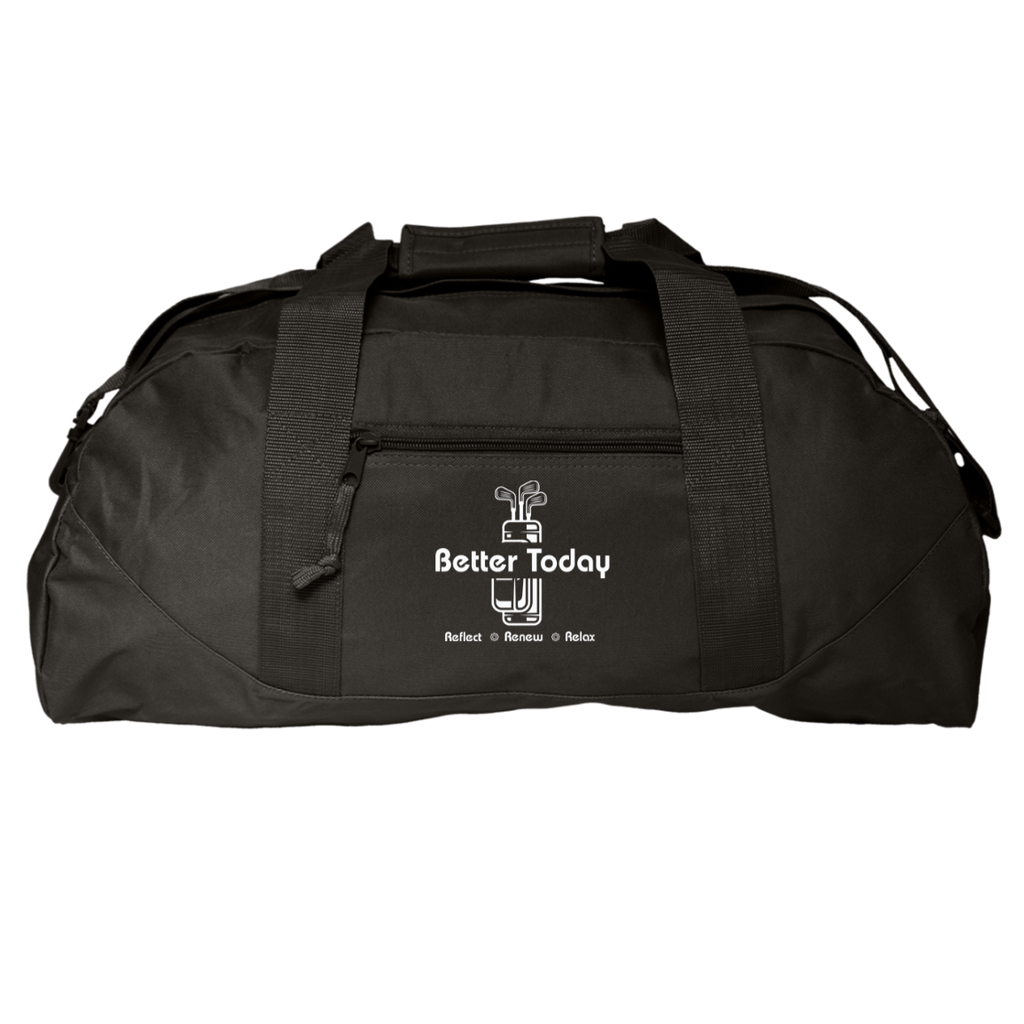 Golf Trip Large Square Duffel Bag